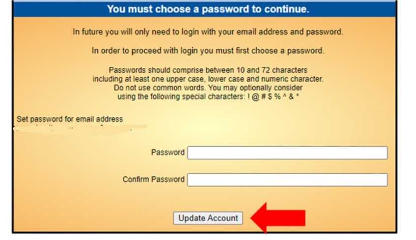 igo help portal select password