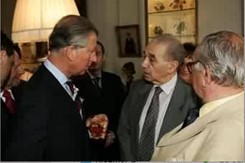 Walter at Buckingham Palace