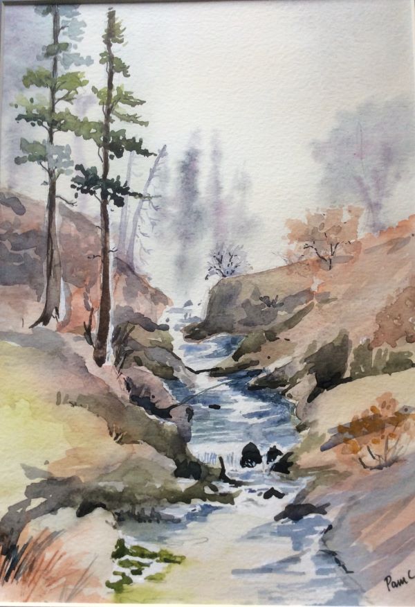 'Derbyshire valleys' by Pam Cooke, High Lane u3a