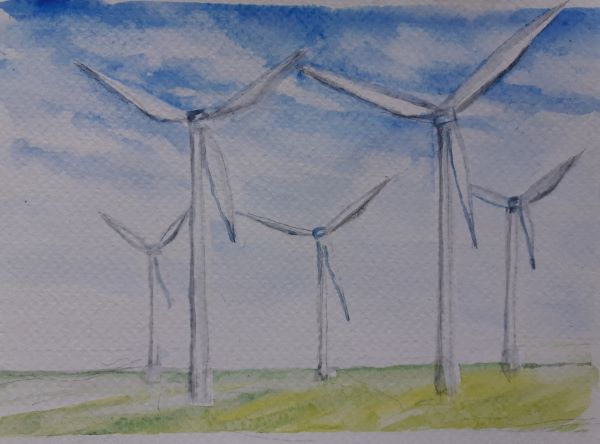 'Green Energy' by Anne Pearson, Hale & District u3a