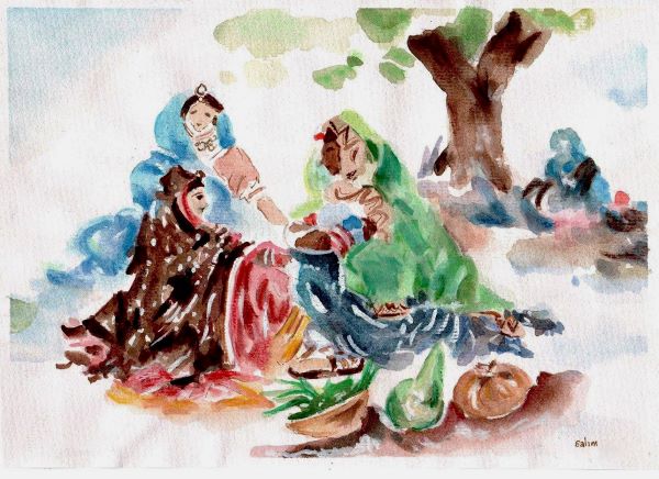 Market by Salim Quraishy, Harrow u3a