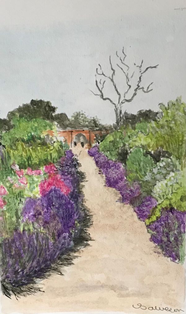 Painted by Valerie Salverson, Camberley u3a,
