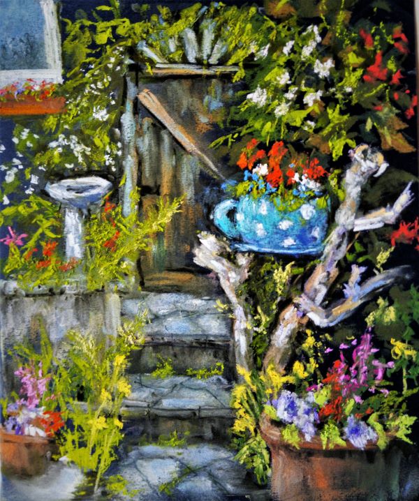 'My Secret Garden' by Natasha Etchells, Porthmadog u3a