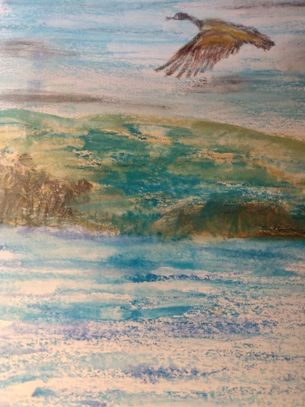 'Goose' by Liz Cunningham, Haddington u3a