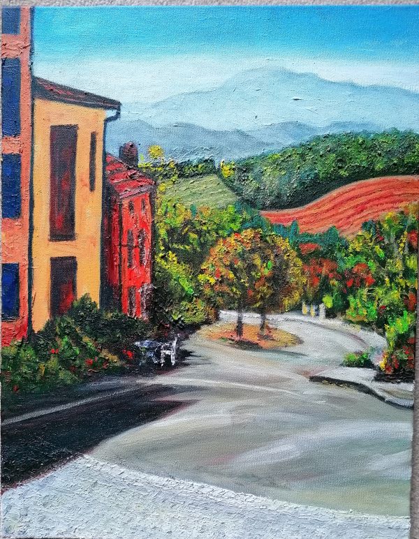 'View into the Valley' by Anne Walker, Epping Forest u3a