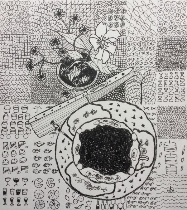 'Nice cuppa' by Gabrielle Summerhays, Farnham u3a