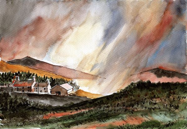 'Stormy day' by Salim Quraishy, u3a Harrow