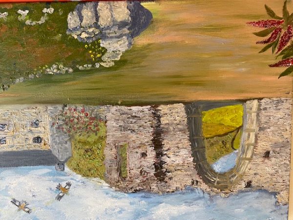 'Strata Florida or Ystrad Fflur' by Jacky Fantom, Marble u3a