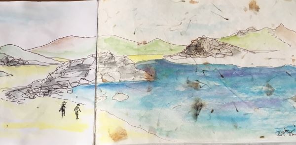 'Isles of Scilly' by Yvonne Paddy, Lymington u3a