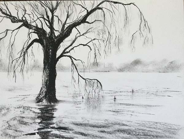 'Submerged' by Lindsey Bond of Cardiff u3a