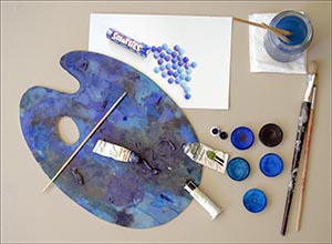 'Blue Period' by Graham Quinton-Tulloch of Balsall Common U3A