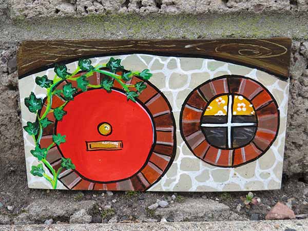 'The Hobbit Door' by Mike Taylor of Dundee U3A