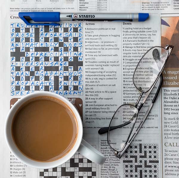 'Crossword' by Brian Snelson of Hockley & Hawkwell u3a