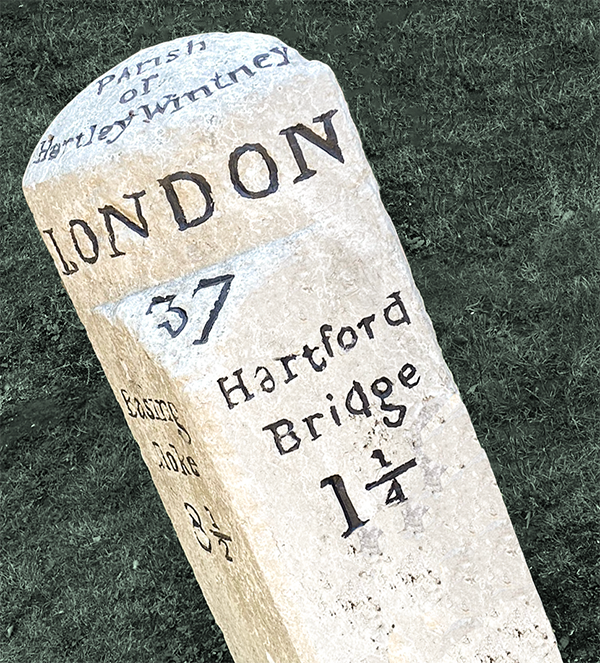 'Milestone' by Jill Cornwell of Hartley Wintney & District u3a