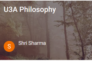 U3A Philosophy