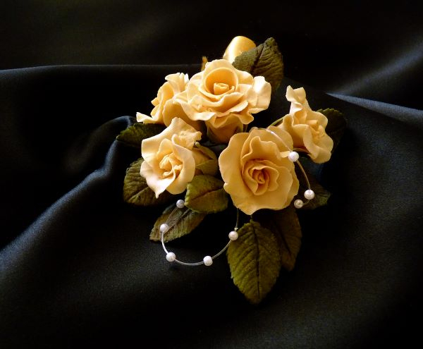 'Roses' by Cynthia Morton of Sidcup u3a