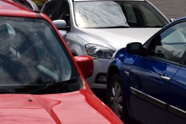 'Three Cars' by Robert Edmondson, Dorking u3a